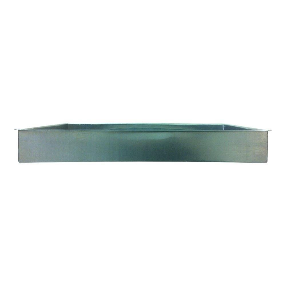 Molde Rectangular para Pastel 45.7 x 31.5 x 7.6 cm Acero Aluminizado Anti  Adherente Winco • BPU · HoReCa