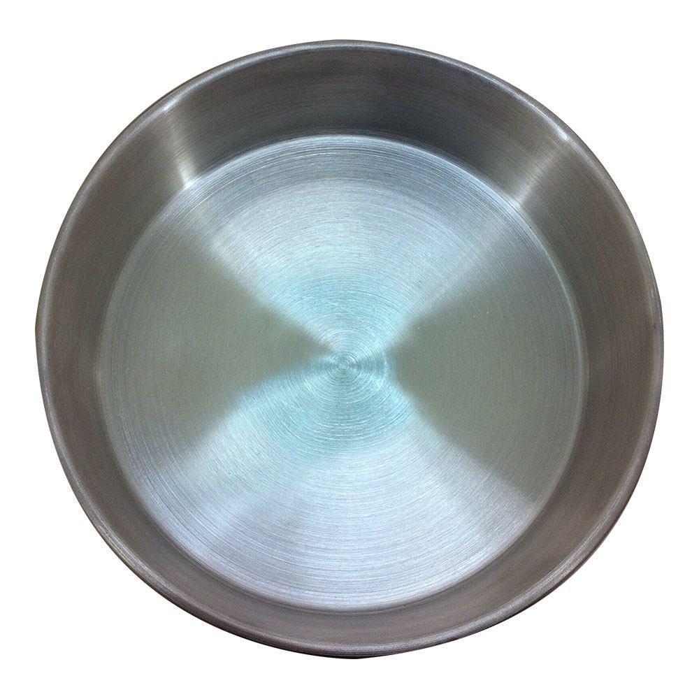 Molde Para Pan De 22 Cm Vasconia Duralum De Aluminio Color Plateado  Satinado