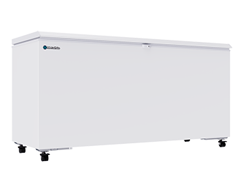 Congelador horizontal con puerta solida de acero inoxidable de 25 ft³