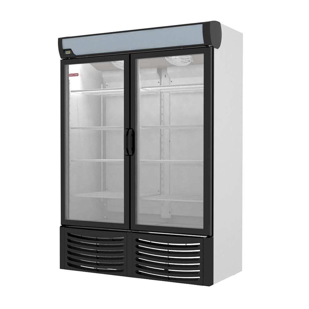 Refrigerador horizontal de dos puertas