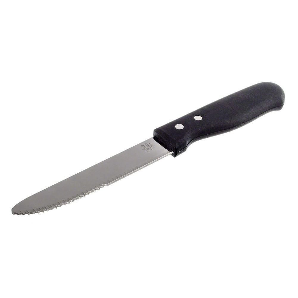 Cuchillo profesional de sierra para cortar el pan de acero inox forjado  9.35 euros