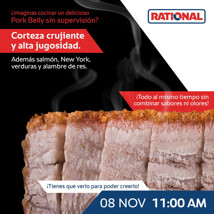 ¿Imaginas cocinar un delicioso Pork Belly sin supervisión?