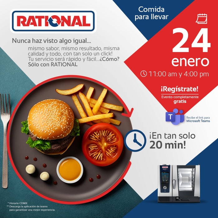 Comida rápida con Rational