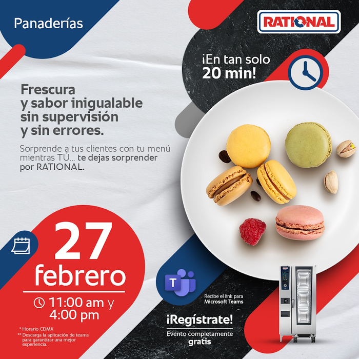 Panadería con Rational