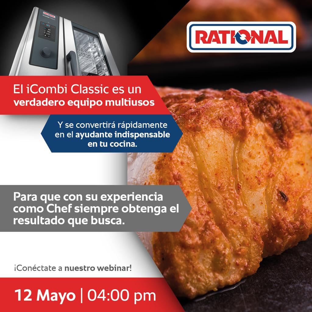 Rational iCombi Classic Verdadero Equipo Multiusos! Webinar