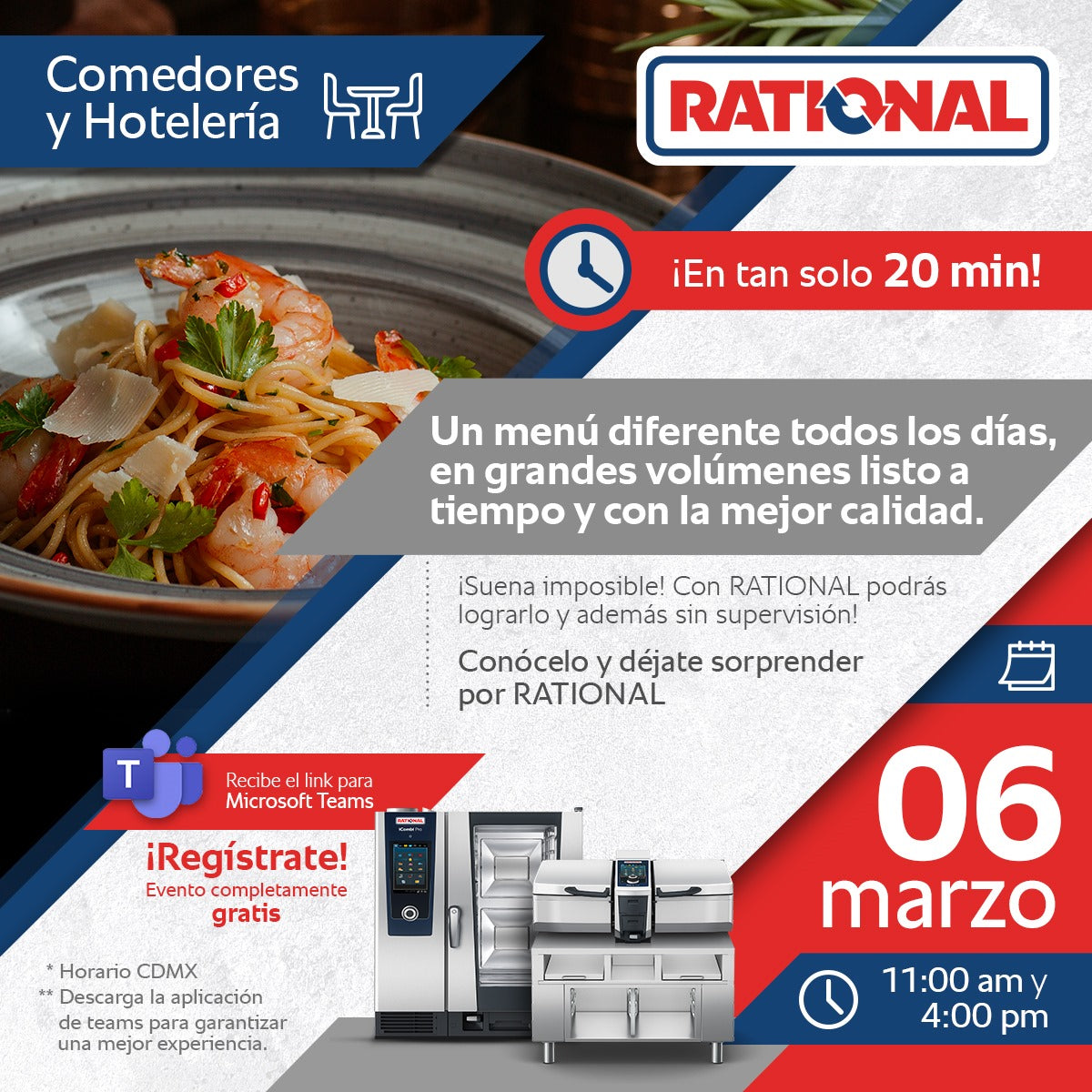 Un menu diferente todos los dias 🍽️🧑‍🍳