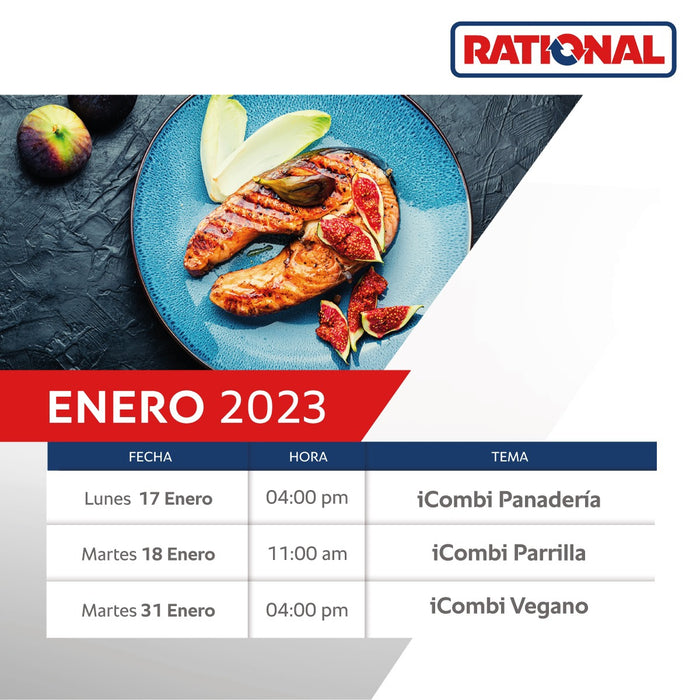 Calendario Eventos Rational Enero 2023