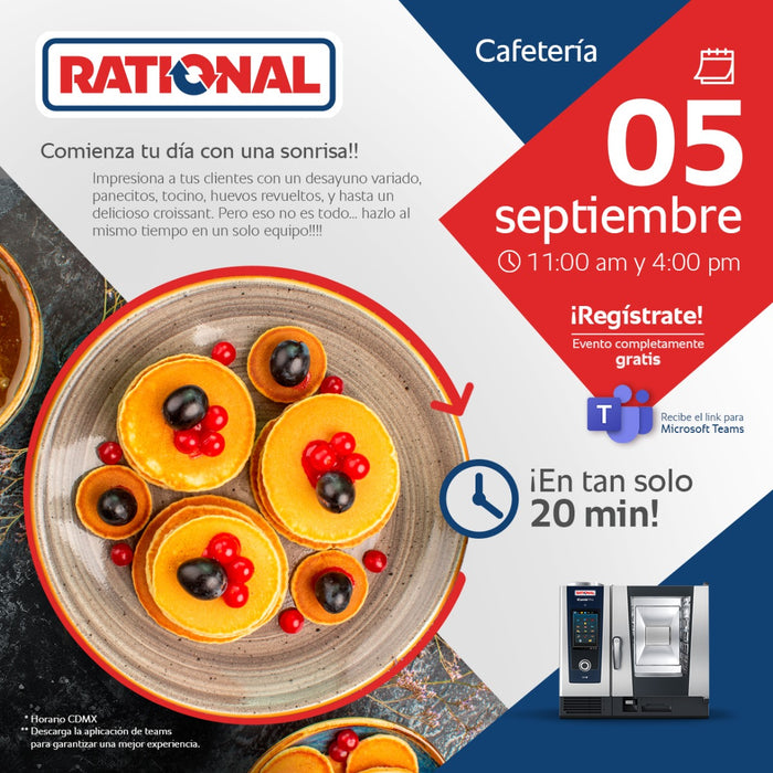 Cafetería y Rational