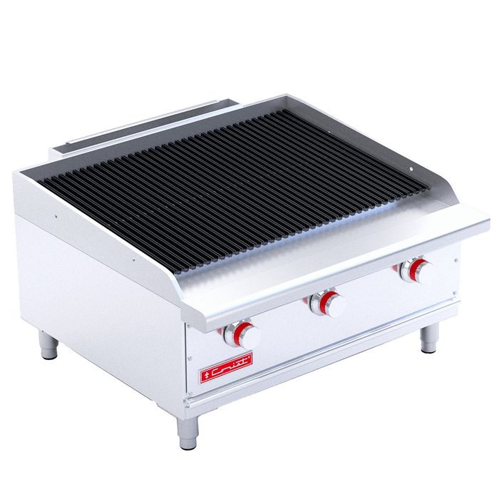 CORIAT ACV-3 DE MESA MASTER Asador a gas, con 3 parrillas reversibles.