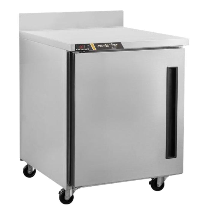 CENTERLINE CLUC-27R-SD-WTL 27" Refrigerador bajo barra 1 puerta sólida, mesa de trabajo