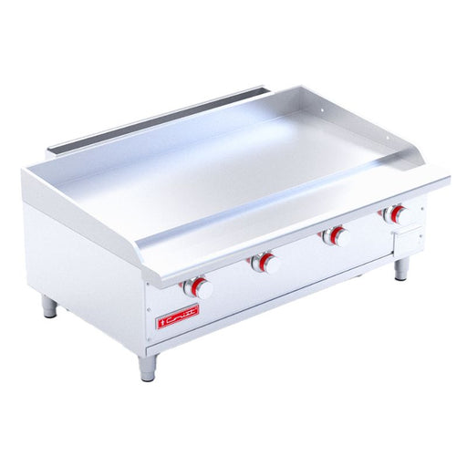 CORIAT CV-4 MASTER Plancha a gas, con 4 quemadores tipo "U", placa de 3/4" de espesor.