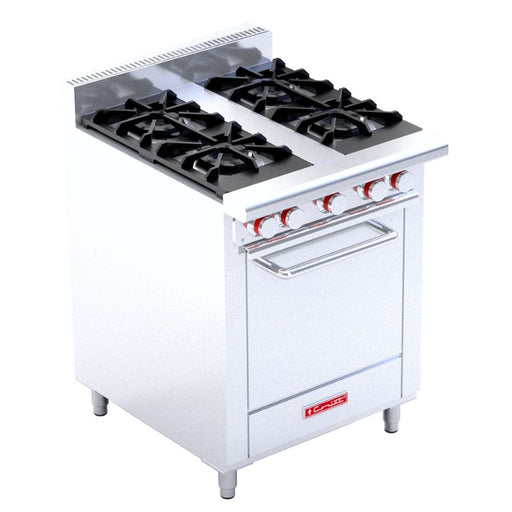 CORIAT EC-4-HM DE PISO MASTER Estufa a gas, con 4 quemadores y 1 horno.