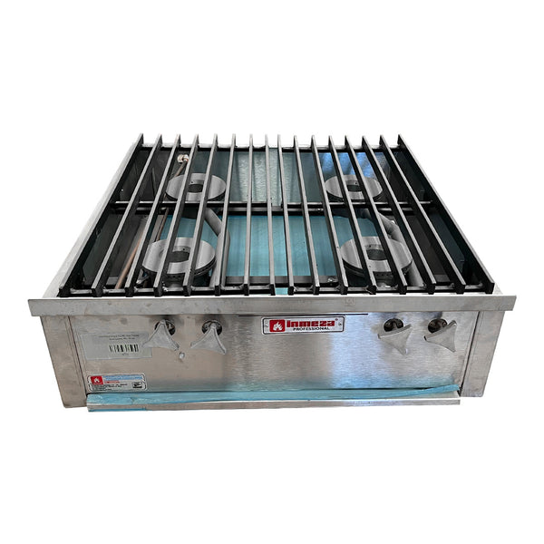 INMEZA 4Qi Parrilla Linea Comercial 4 Quemadores 70 x 70 cm