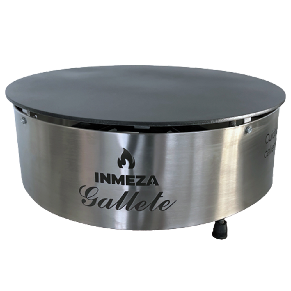 INMEZA GALT Crepera Galette 40 CMS a gas LP con placa con Teflon