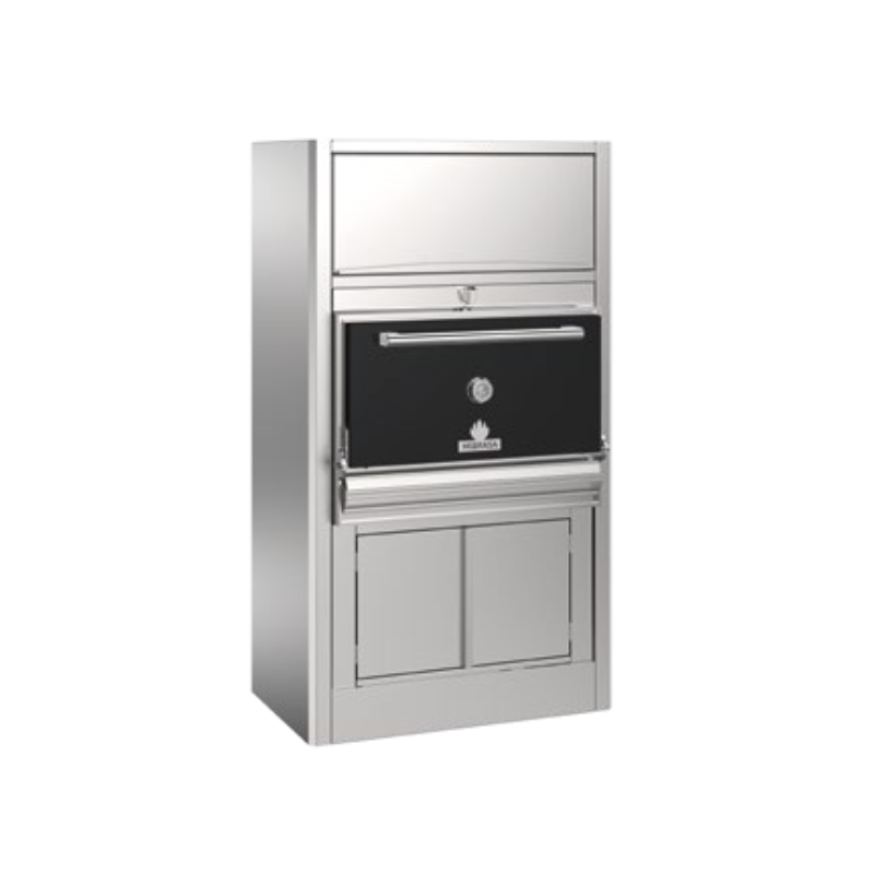 Mibrasa HMBAC110-VM Horno Armario Bajo Completo, 110 a 130 comensales.