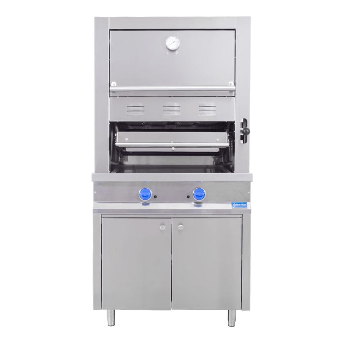 SAN-SON SBG Broiler Acero Inoxidable Parrillas Asadoras 4 Quemadores