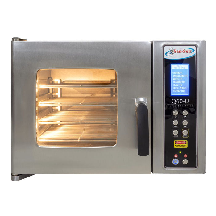 SAN-SON Q60-U Horno Combinado Electrico Acero Inoxidable