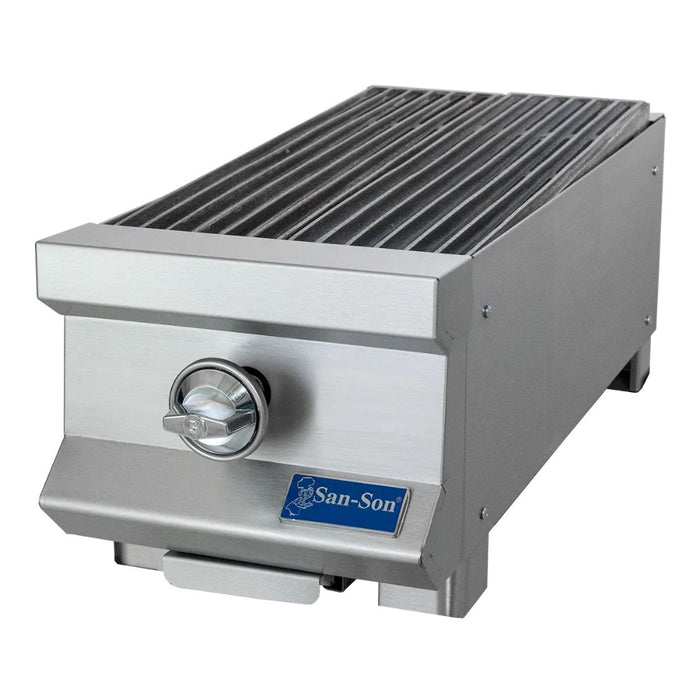 SAN-SON SSA12 Asador Profesional Acero Inoxidable 1 Quemador