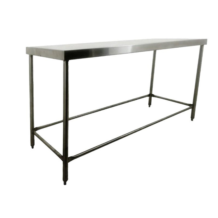 INMEZA MI138I Mesa Isla 138 x 70 s/borde s/entrepano pata inox