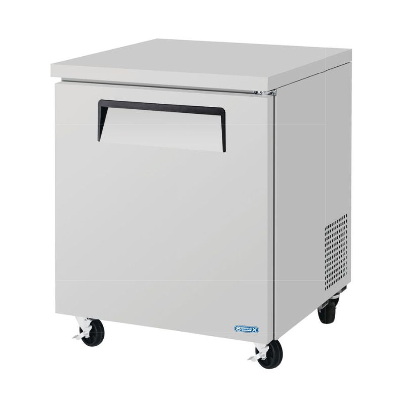 Sobrinox MRBBS-28-1S Mesa Refrigerada Bajo Barra 1 Puerta solida, 7.11 ft3