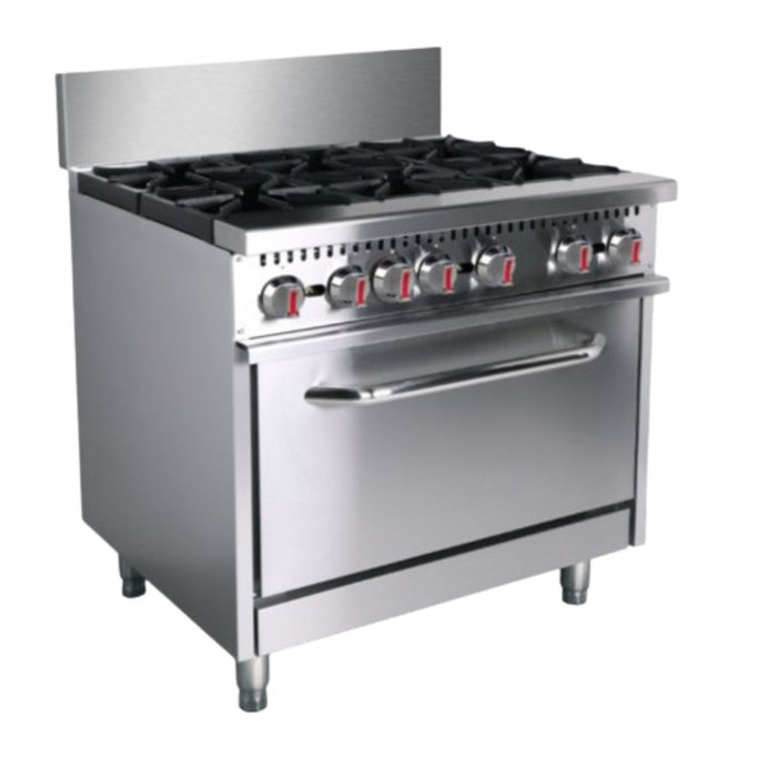 Torrey EST-6QHG Estufa Horno a Gas 6 Quemadores CQEST6QH036