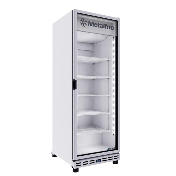 METALFRIO VN55 Refrigerador Cervecero 1 Puerta Cristal 605 Litros