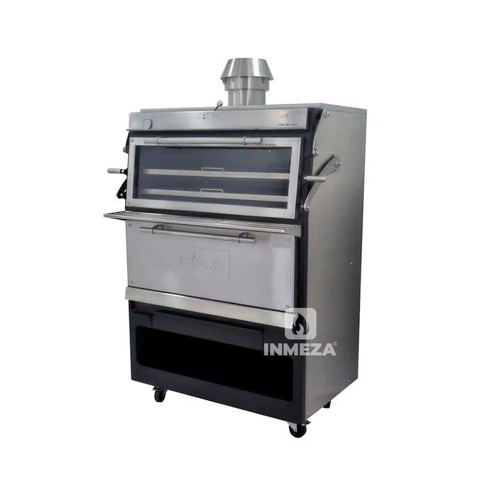 Pira 120.108 Horno 120 LUX SD/ED para carbón y leña. 290 Comensales.