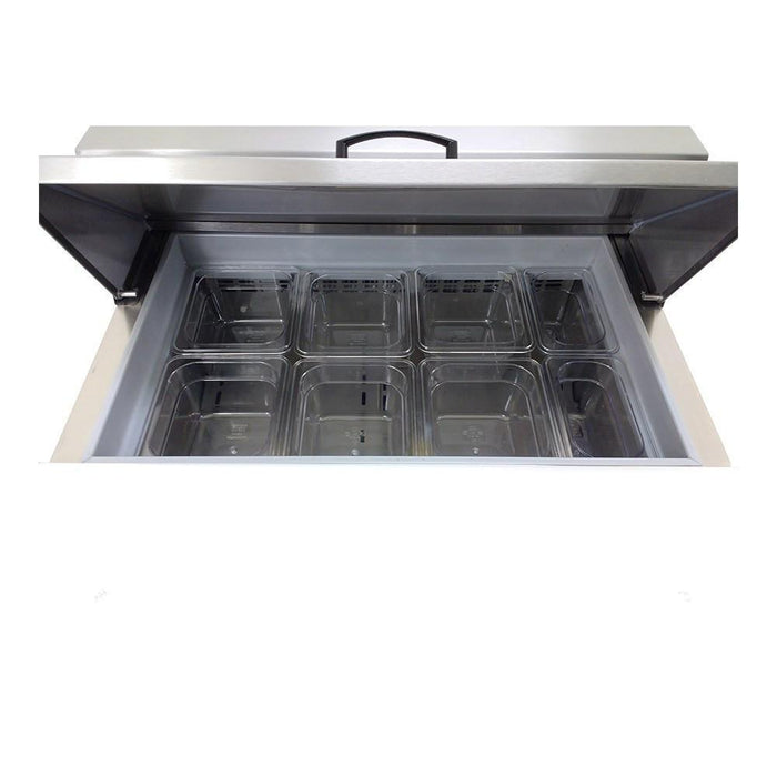 ASBER APTS-27-8-M Mesa Refrigerada Ensaladas 6 1/6 2 1/9 incl. 6.1 pies3 Envio Cobrar Mesas Refrigeradas ASBER 