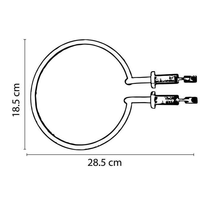 ALL AMERICAN 4158A Resistencia para 75x 120V Asbesto Refacción All American 