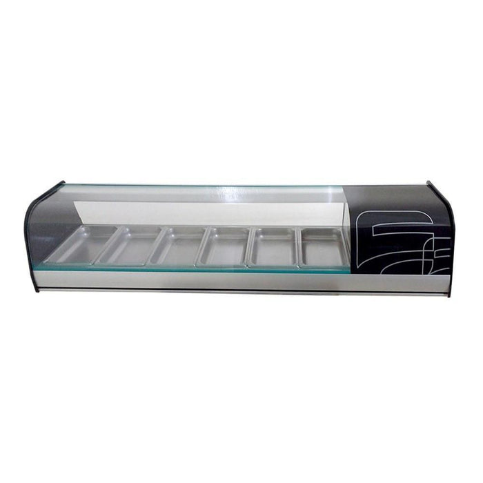 ASBER ACTC-55 Vitrina Refrigerada para Sushi o Ingredientes de Mesa 6 1/3 Envio por Cobrar Vitrinas / Exhibidores ASBER 