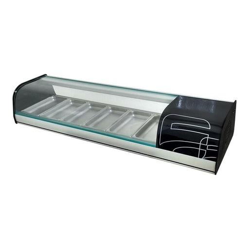 ASBER ACTC-55 Vitrina Refrigerada para Sushi o Ingredientes de Mesa 6 1/3 Envio por Cobrar Vitrinas / Exhibidores ASBER 