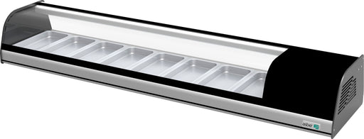 ASBER ACTC-69 Vitrina Refrigerada para Sushi o Ingredientes de Mesa 8 1/3 Envio por Cobrar Vitrinas / Exhibidores ASBER 