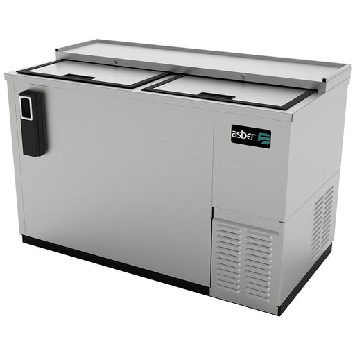 ASBER ADBC-50-S-HC Botellero Acero Inoxidable 2 Puertas 14 pies3 Envio Cobrar Refrigeracion ASBER 