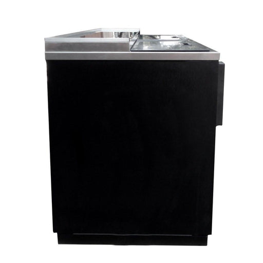 ASBER ADBC-65-HC Botellero en Vinil Negro 2 Puertas Acero Inoxidable 20 Pies3 Envio Cobrar Refrigeracion ASBER 