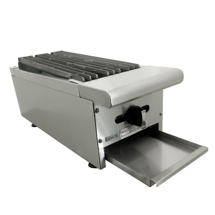 ASBER AERB-12 Asador a Gas - Radiante 12" Acero Inoxidable Envio por Cobrar Asadores ASBER 