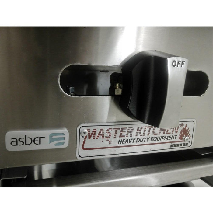 ASBER AERB-12 Asador a Gas - Radiante 12" Acero Inoxidable Envio por Cobrar Asadores ASBER 