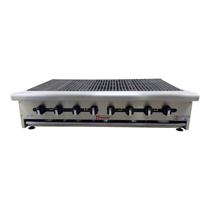 ASBER AERB-48 Asador a Gas - Radiante 48" Acero Inoxidable Envio por Cobrar Asadores ASBER 