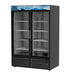 ASBER AFMD-37 Congelador 2 Puertas de Cristal 37 Pies3 Acero Envio Cobrar Refrigeracion ASBER 