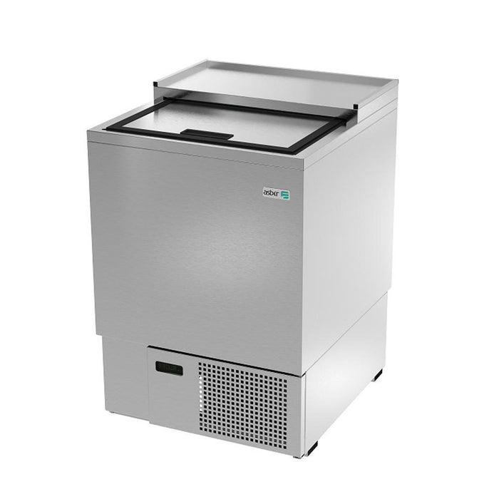 Asber AGF-24-S-HC Congelador Glass Froster 1 Puerta Deslizable 13.23 ft Envío por Cobrar Refrigeracion ASBER 