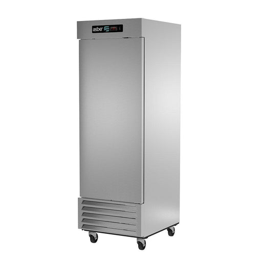 ASBER ARF-23-H Congelador 1 Puerta Solida 23 pies Acero Inoxidable Envío Cobrar Refrigeracion ASBER 