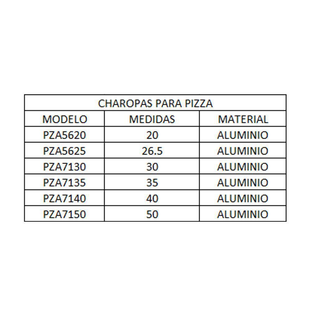 BAK PZA7135 Charola pizza aluminio – INMEZA