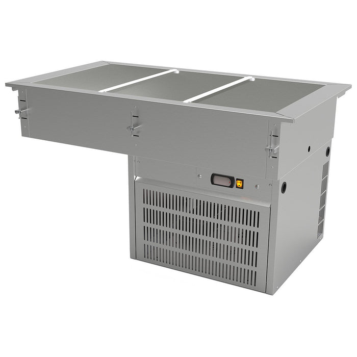 EDESA DRFB-311-CU Mesa fría con Tina Refrigerada para 3 Enteros 110V Envio Cobrar Refrigeracion EDESA 