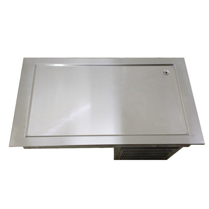 EDESA DRFP-311-CU Mesa fría con Placa Refrigerada 3 Enteros 110V Envio Cobrar Refrigeracion EDESA 