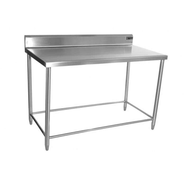 Ferro 15421101 Mesa Con Respaldo Sin Entrepaño Acero Inoxidable 138 cm Ferro