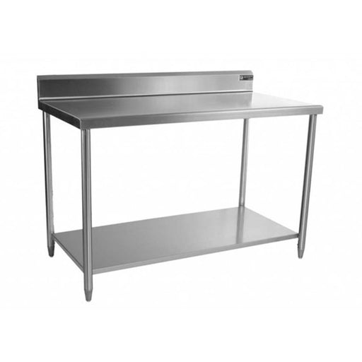 Ferro 15421104 Mesa Con Respaldo Con Entrepaño Acero Inoxidable 138 cm Ferro