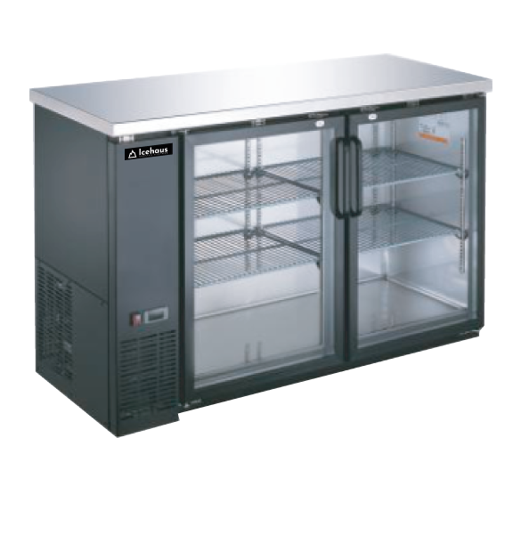 ICEHAUS CBR-2PC-SS-01 Contra Barra Refrigerada 155 x 62 x 91