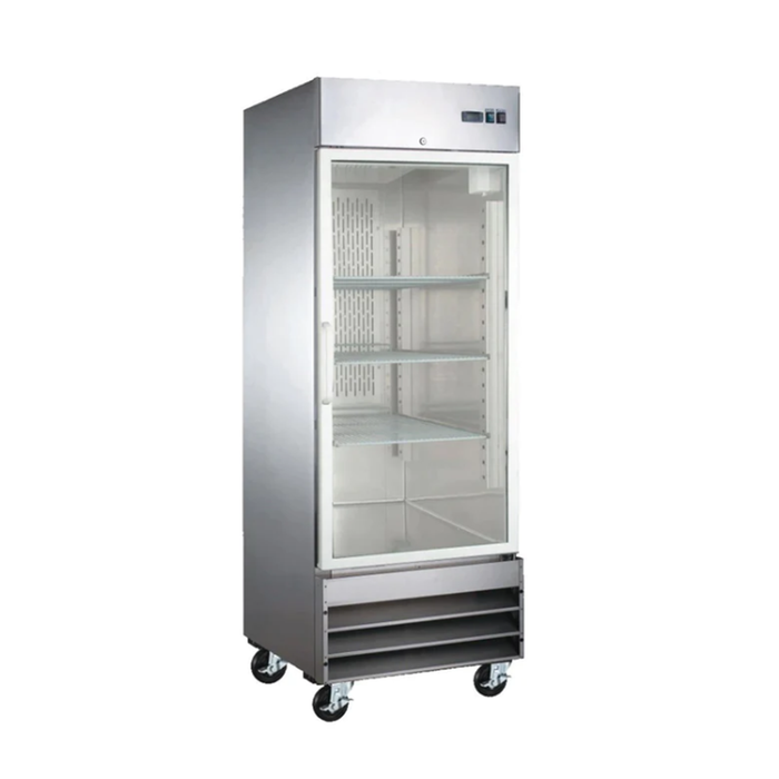 ICEHAUS CV-1PC-SS-01 Congelador 1 Puerta de Cristal