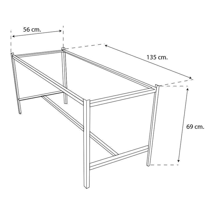 INMEZA BM4/1-B Base Esmaltada Plegable para Equipo 4 Enteros (sin entrepano) BASES INMEZA 