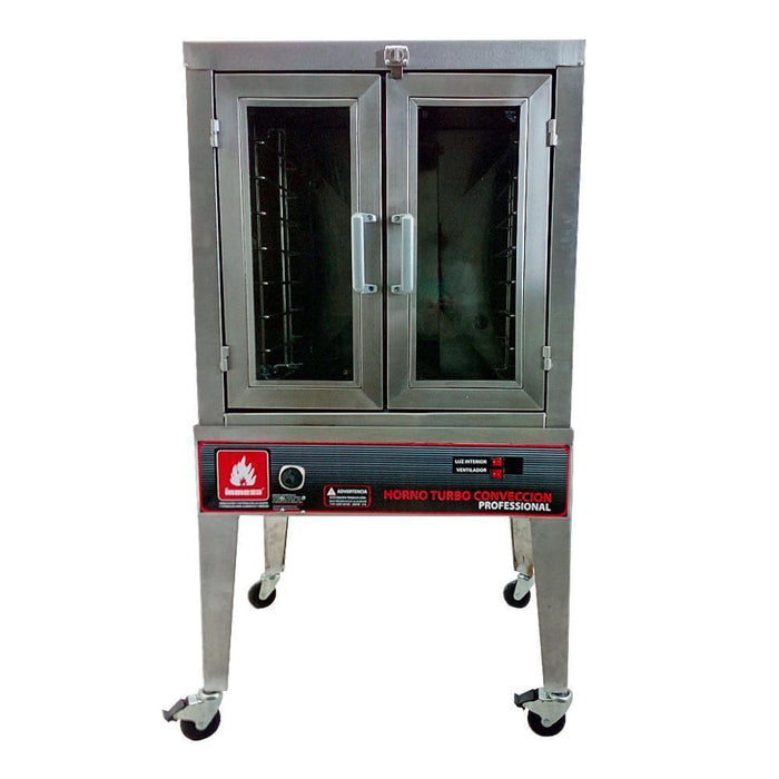 INMEZA HTCi Horno Turbo Convección Acero Inoxidable 91 x 73 x 168 cm Hornos INMEZA 