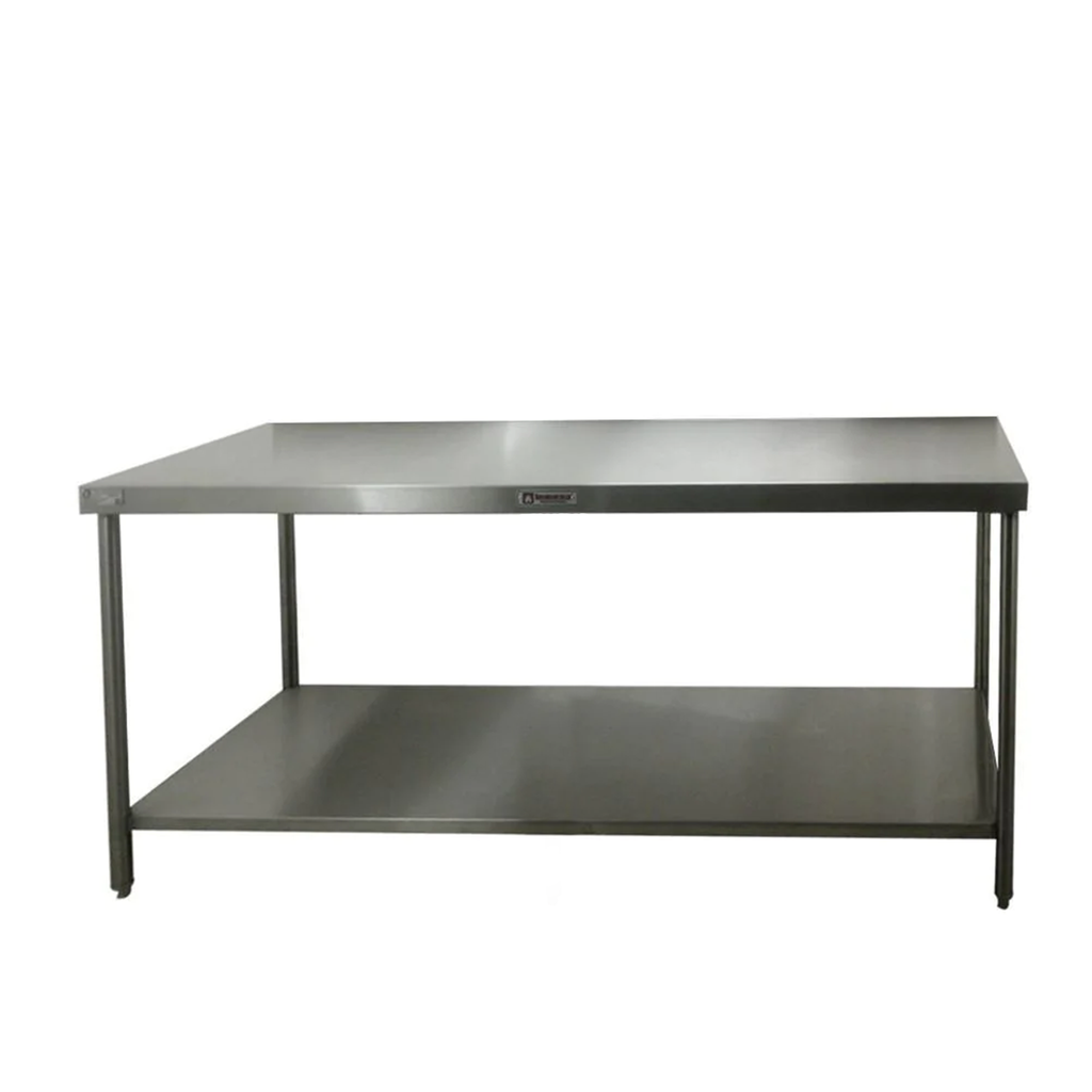 Mesa de acero inoxidable con cajones - 150 x 60 cm - 295 kg